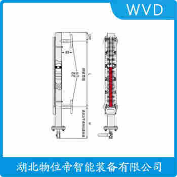 UHZ-38/SUB6 頂裝磁翻柱液位計(jì) WVD