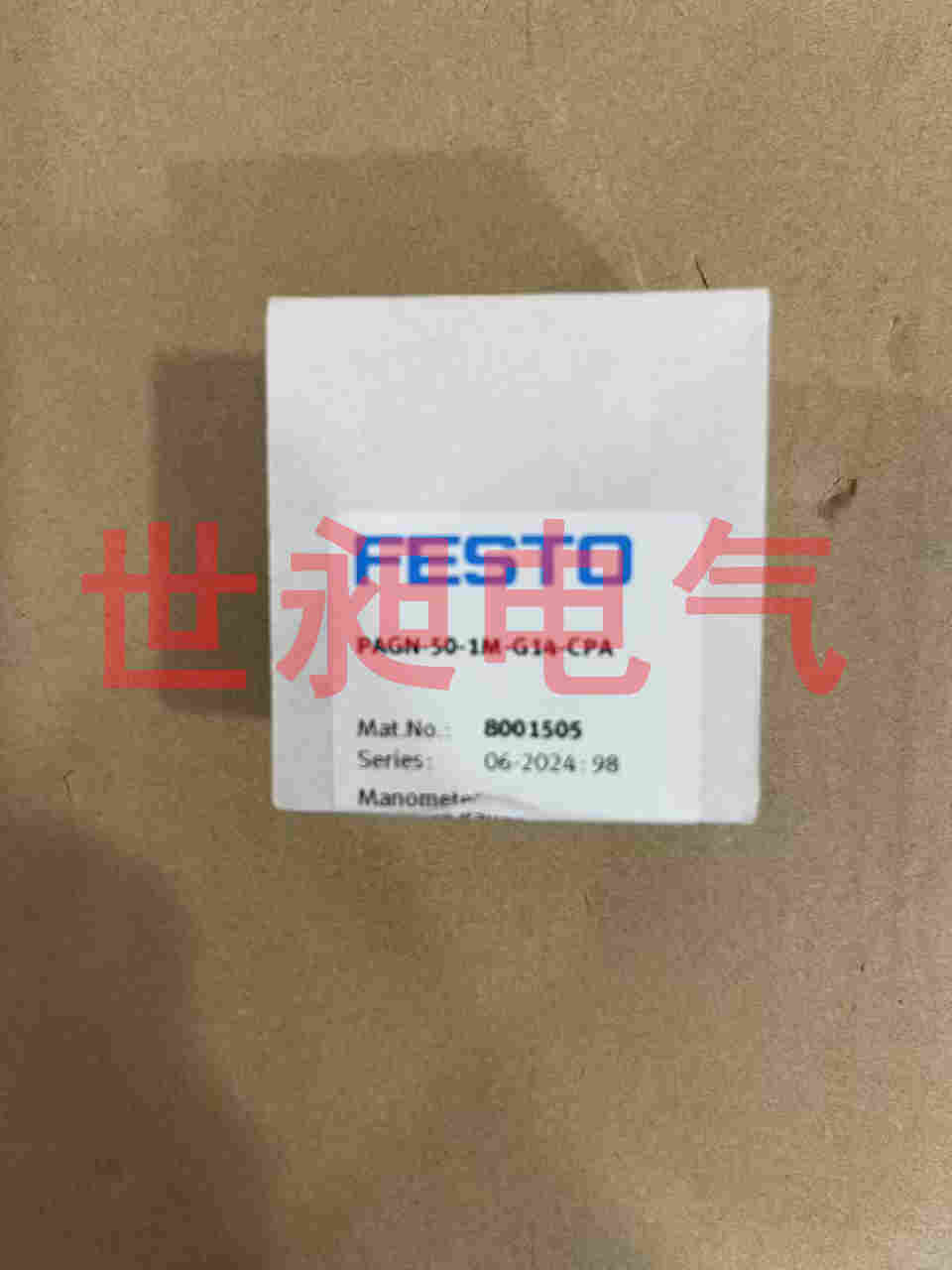 FESTO費斯托壓力表PAGN-50-1M-G14-CPA  交貨期短價格優(yōu)惠