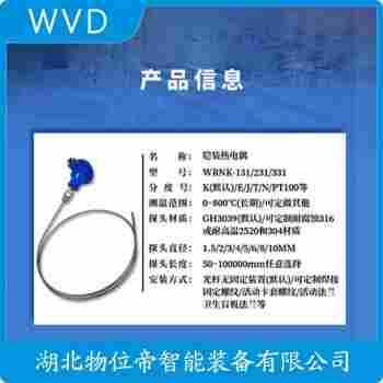 WZPKN-631 鎧裝熱電阻維護建議