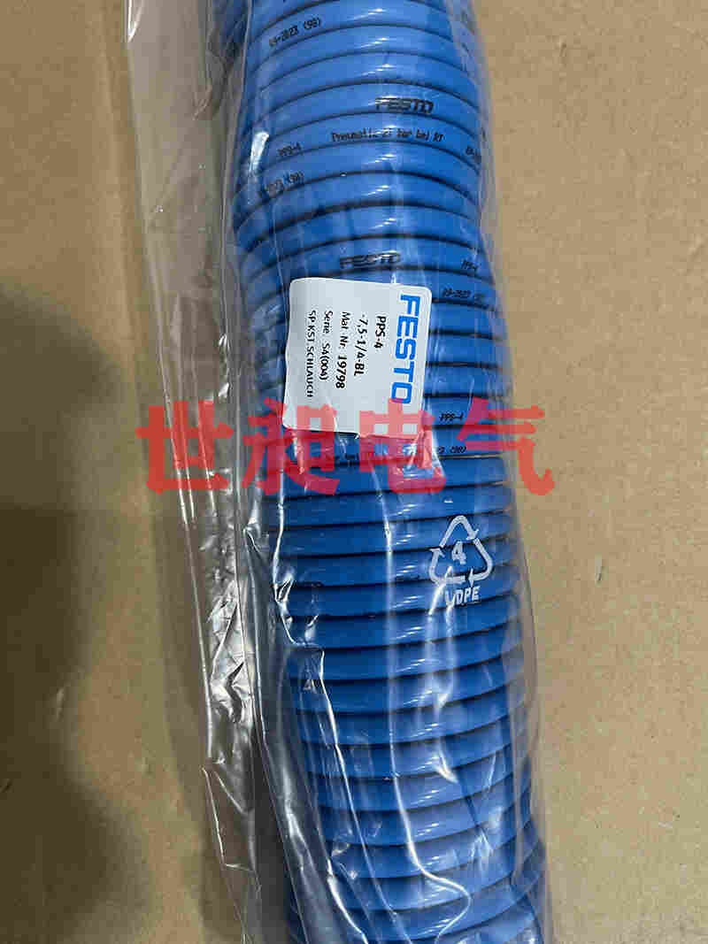 長期供應(yīng)FESTO費(fèi)斯托螺旋氣管PPS-4-7.5-1/4-BL 19798