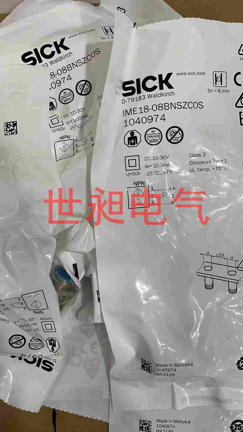 原裝*SICK西克IME18-08BNSZCOS接近傳感器1040974