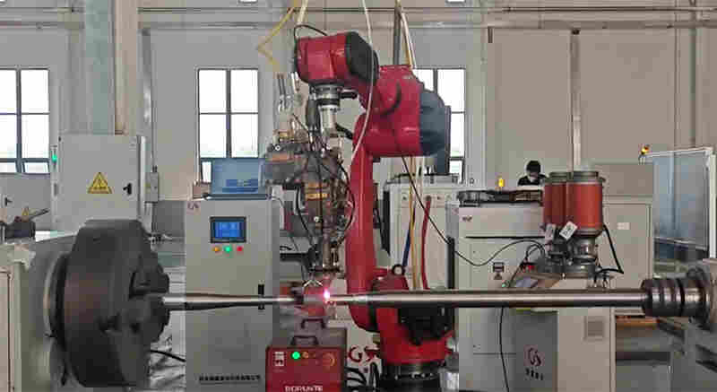 激光淬火加工成为推移杆表面强化的理想选择