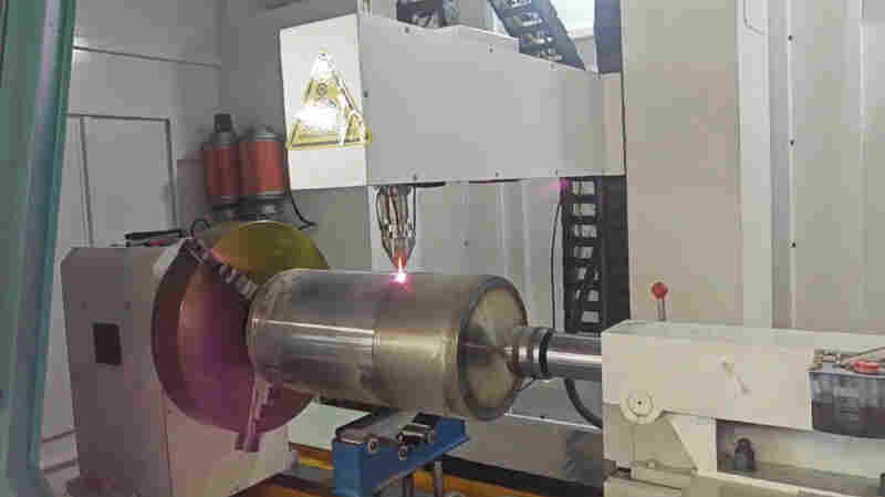 增压泵活柱激光熔覆修复工艺流程详解