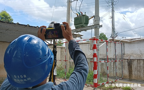 迎峰度夏-智勝高溫 -高德智感紅外熱像儀助力電力保供