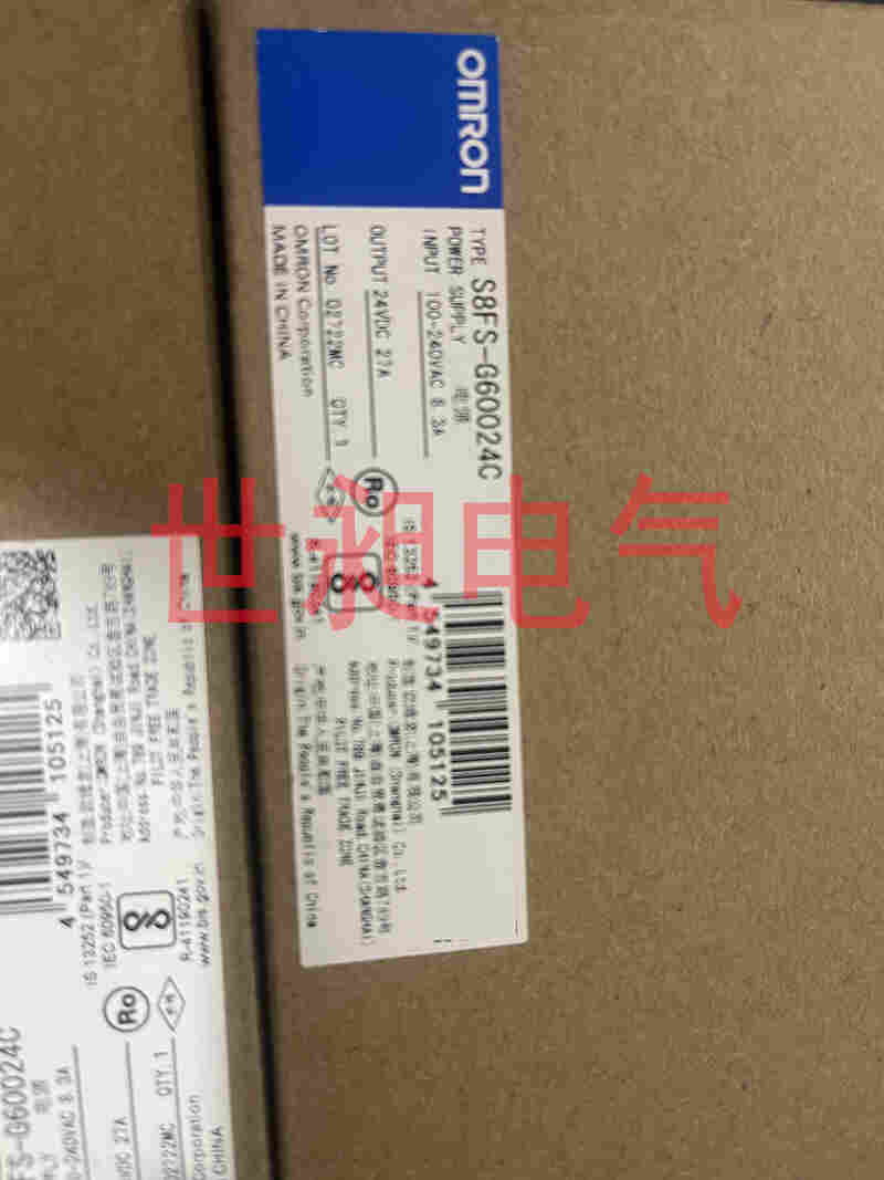 OMRON欧姆龙开关电源S8FS-G60024C 现货供应