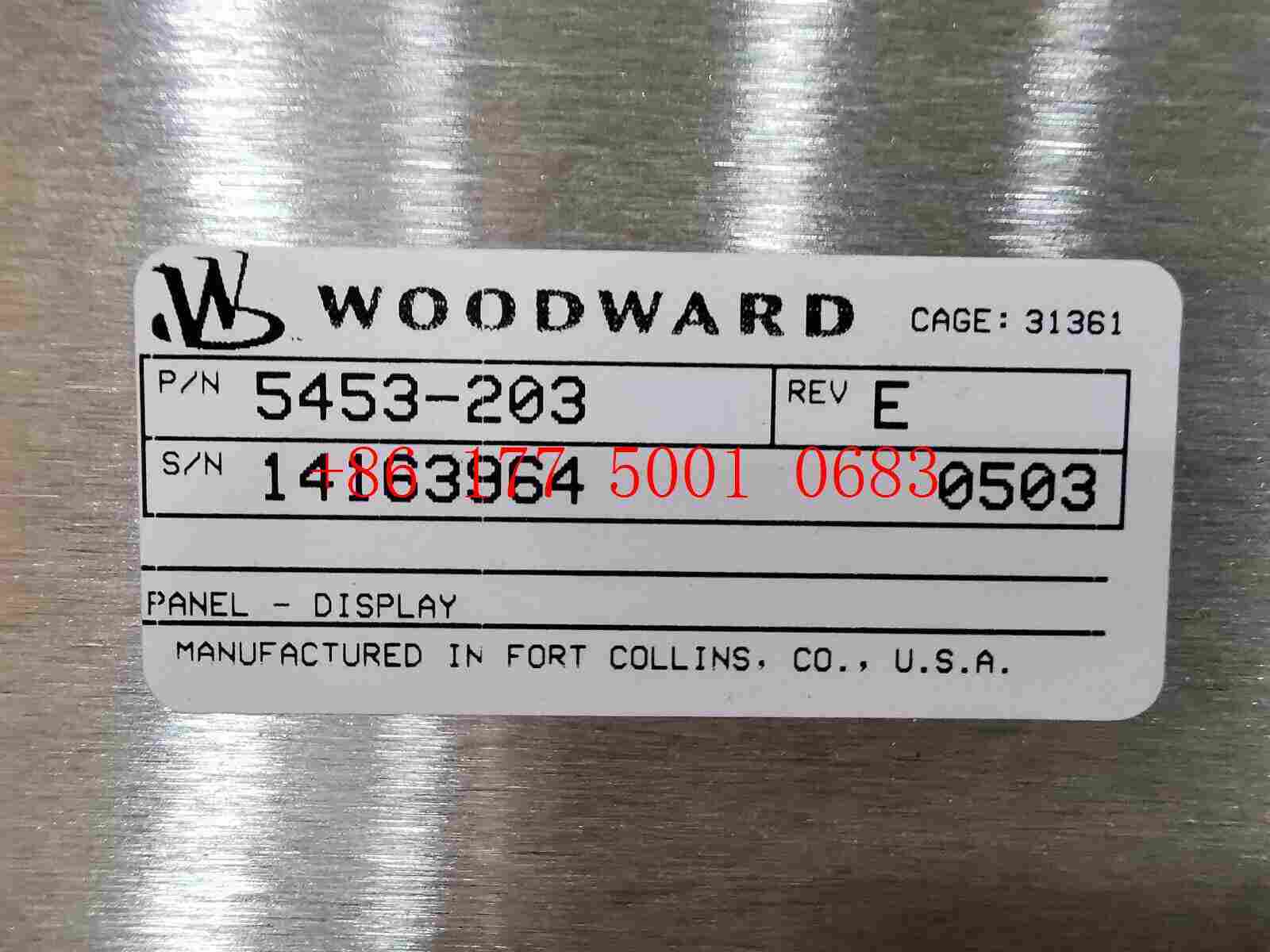 8270-1029 Woodward伍德沃德