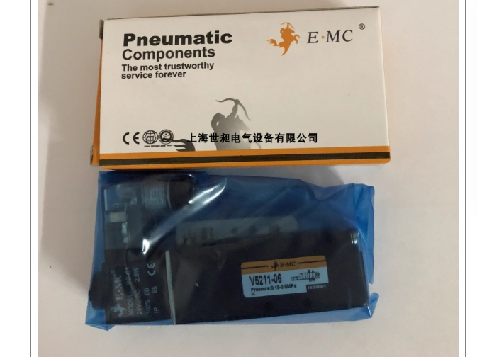 EMC电磁阀V5211-06 24V 