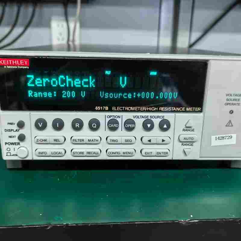 高價回收原裝進口二手keithley吉時利6517B靜電計