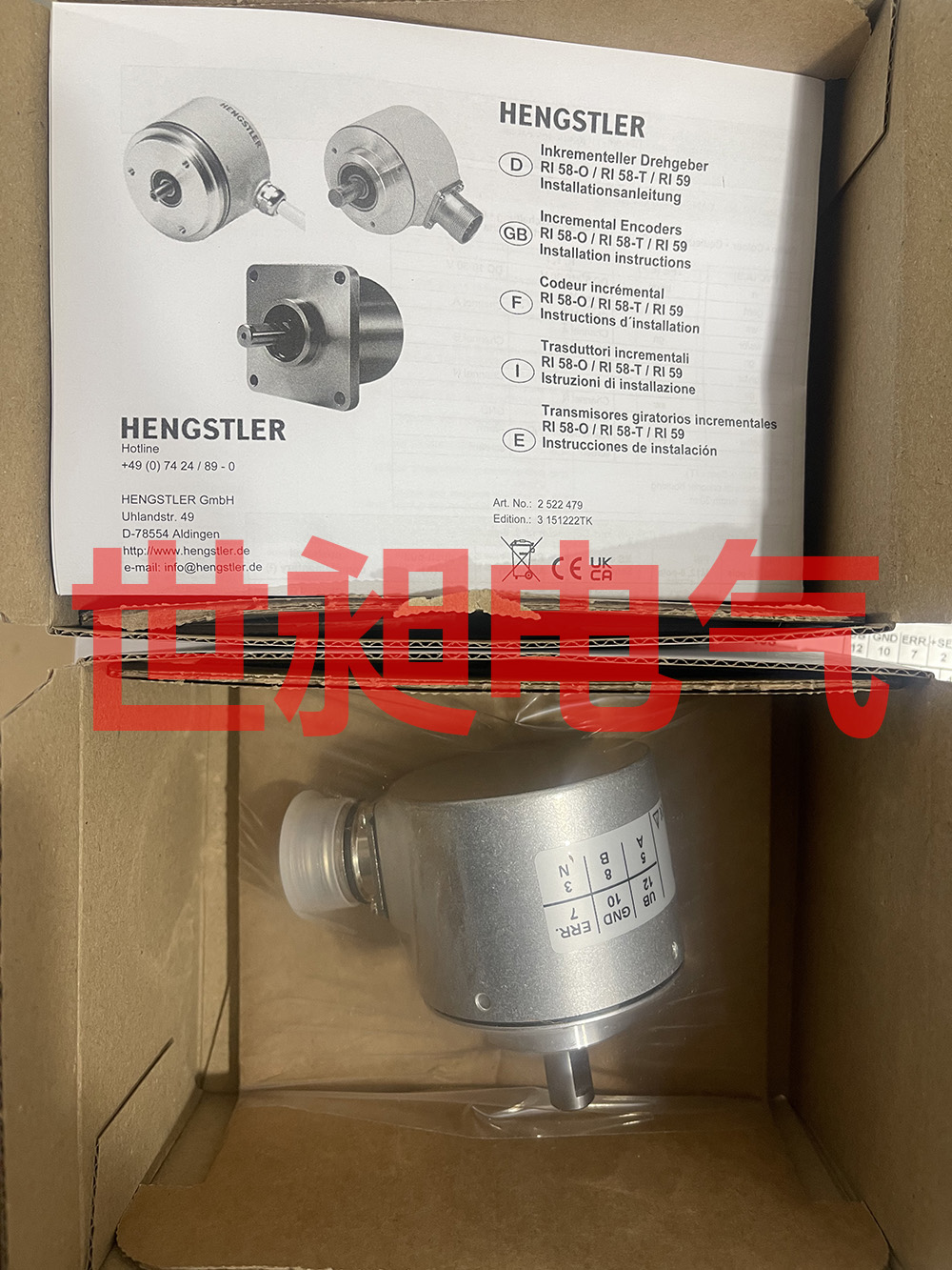 原裝德國(guó)亨士樂(Hengslter)旋轉(zhuǎn)編碼器0523140