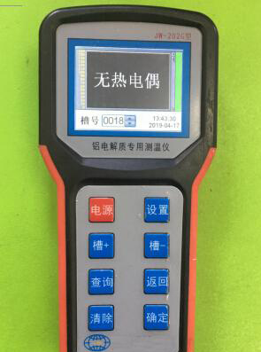 电解质测温仪 型号JF04-JW-202库号D407676