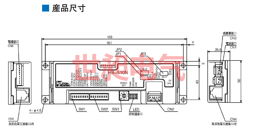 批发供应日本伊东ITOH无刷电滚筒驱动卡HB-510