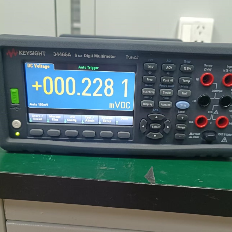 原装进口二手黒机keysight/是德34465A六位半万用表