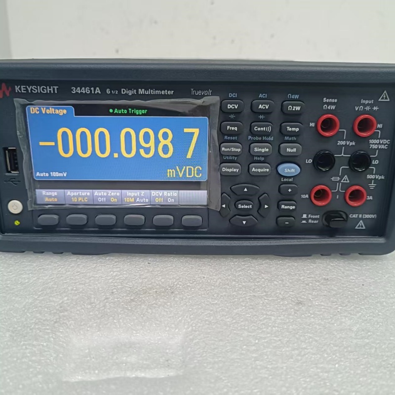 美国原装进口二手黒机keysight/是德34461A六位半万用表