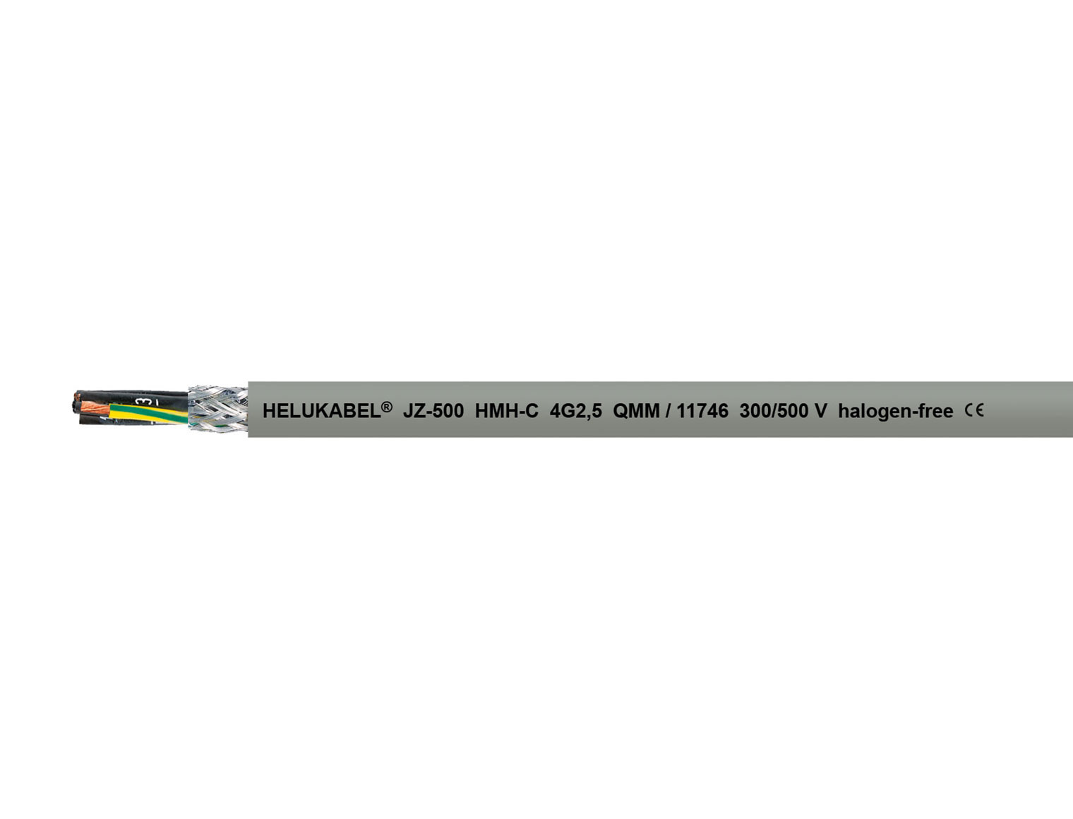 供应进口现货HELUKABEL德国JZ-500 grau 18 G 0 5 mm²控制线缆