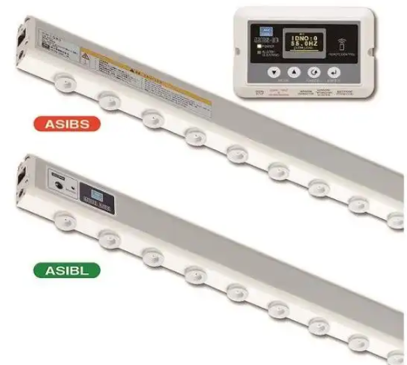 薄膜分切防静电方案！日本春日 ASIBS-500 智能 AC 离子棒详解