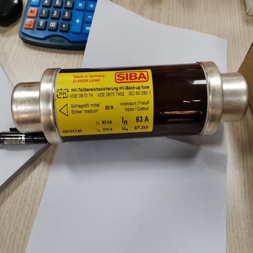 配电SIBA/德国现货100-160RC100高压熔断器