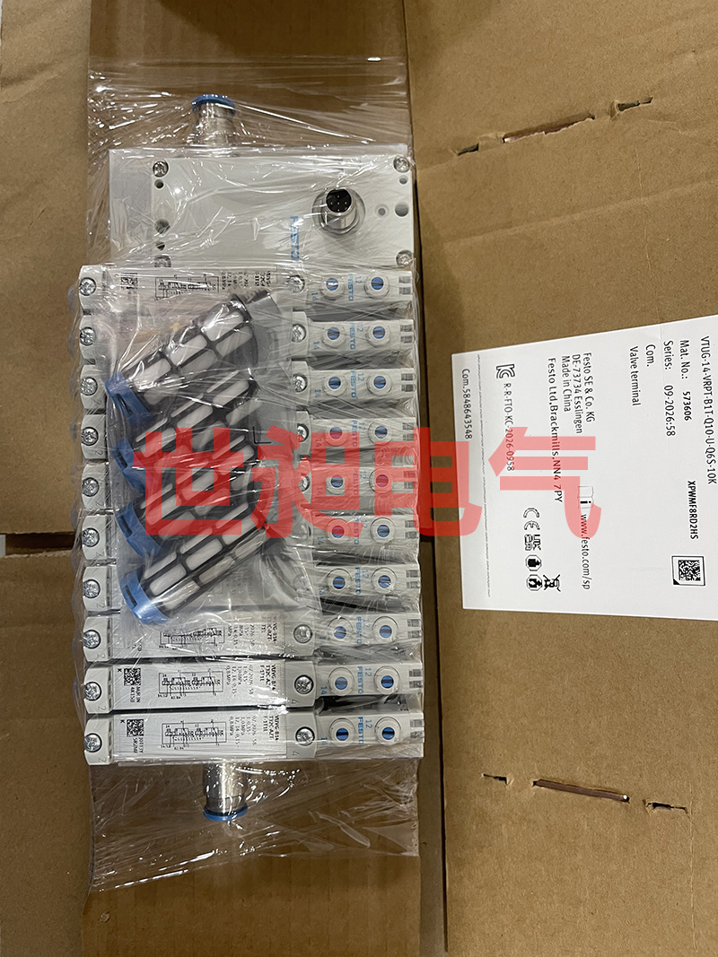 德国FESTO费斯托阀岛VTUG-14-VRPT-B1T-Q10-U-Q6S-10K 573606