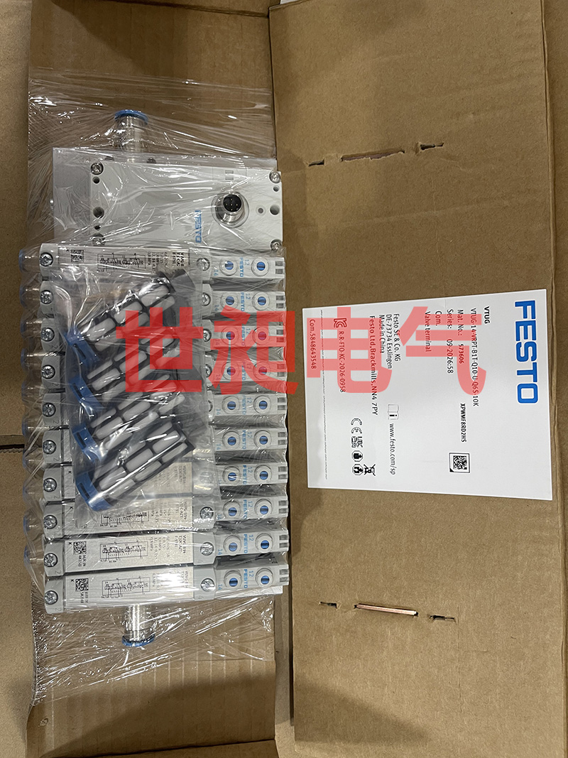德国FESTO费斯托阀岛VTUG-14-VRPT-B1T-Q10-U-Q6S-10K 573606