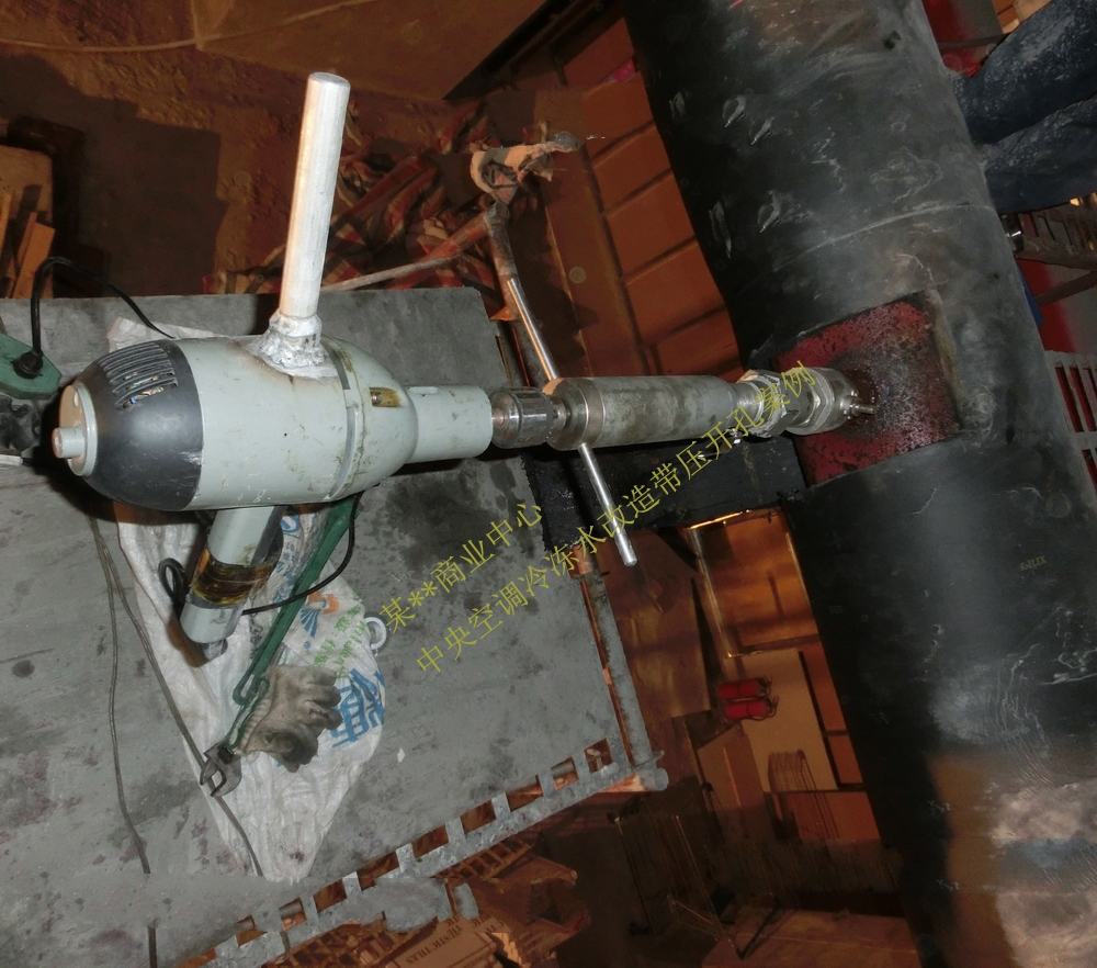 jz-dn50/65便携式电动带压开孔器