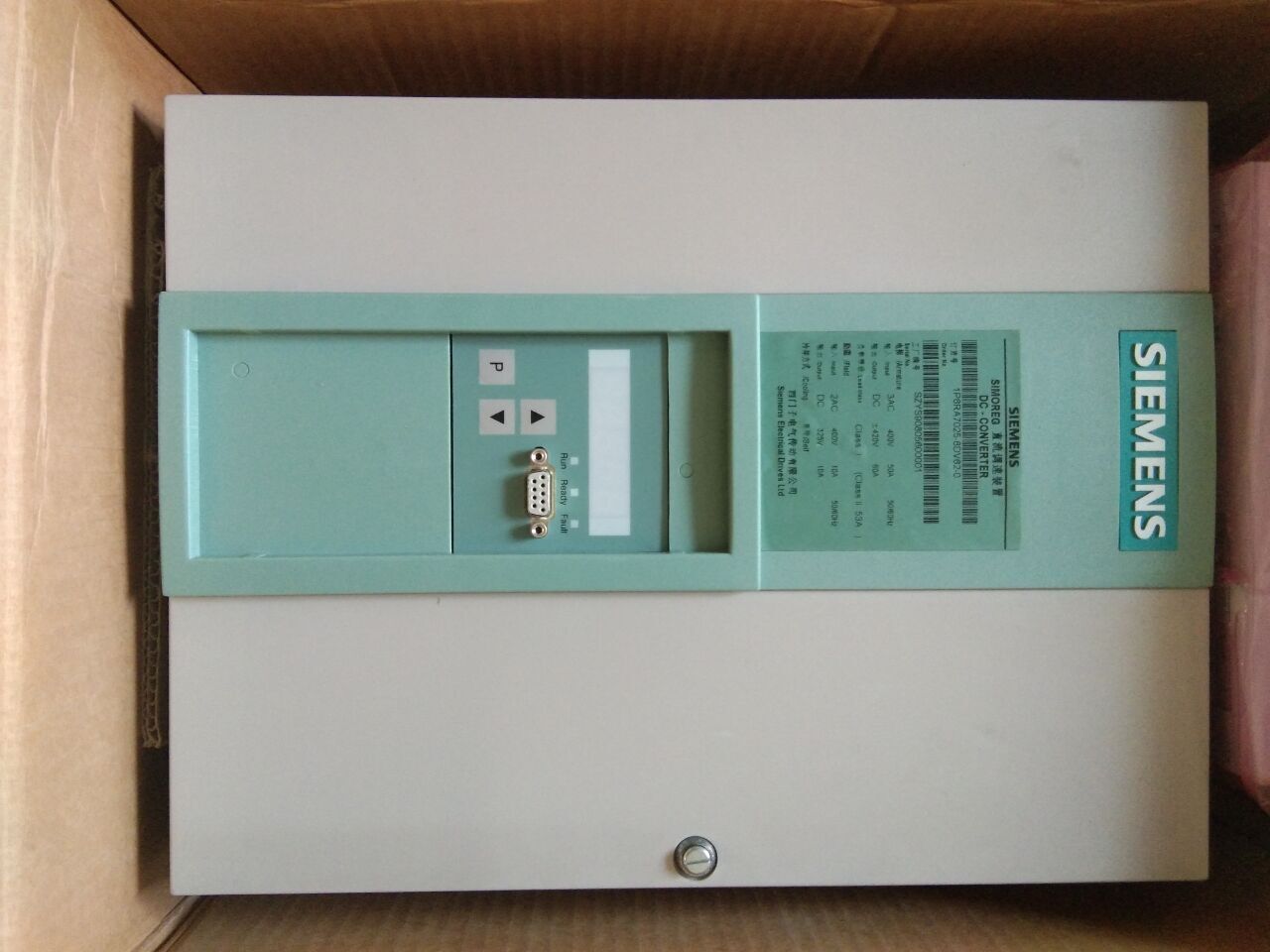 直流调速器6RA7087-6DV62-0安装教程