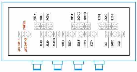 一体式和分体式污水流量计的接线图解