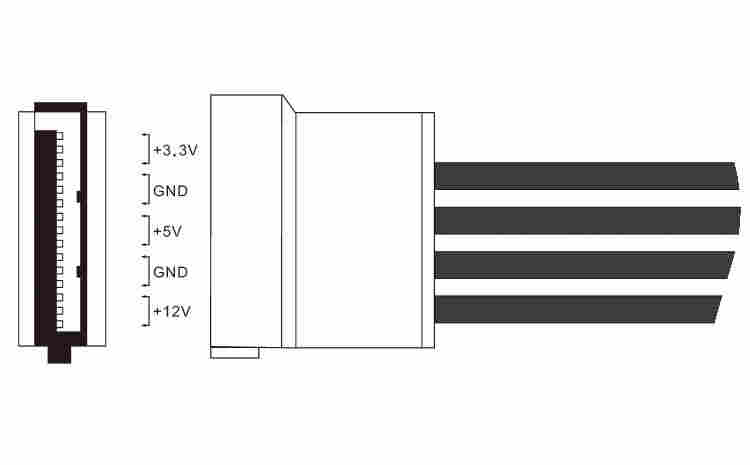 DC-ATX电源 300W模块式 12V DC转ATX电源