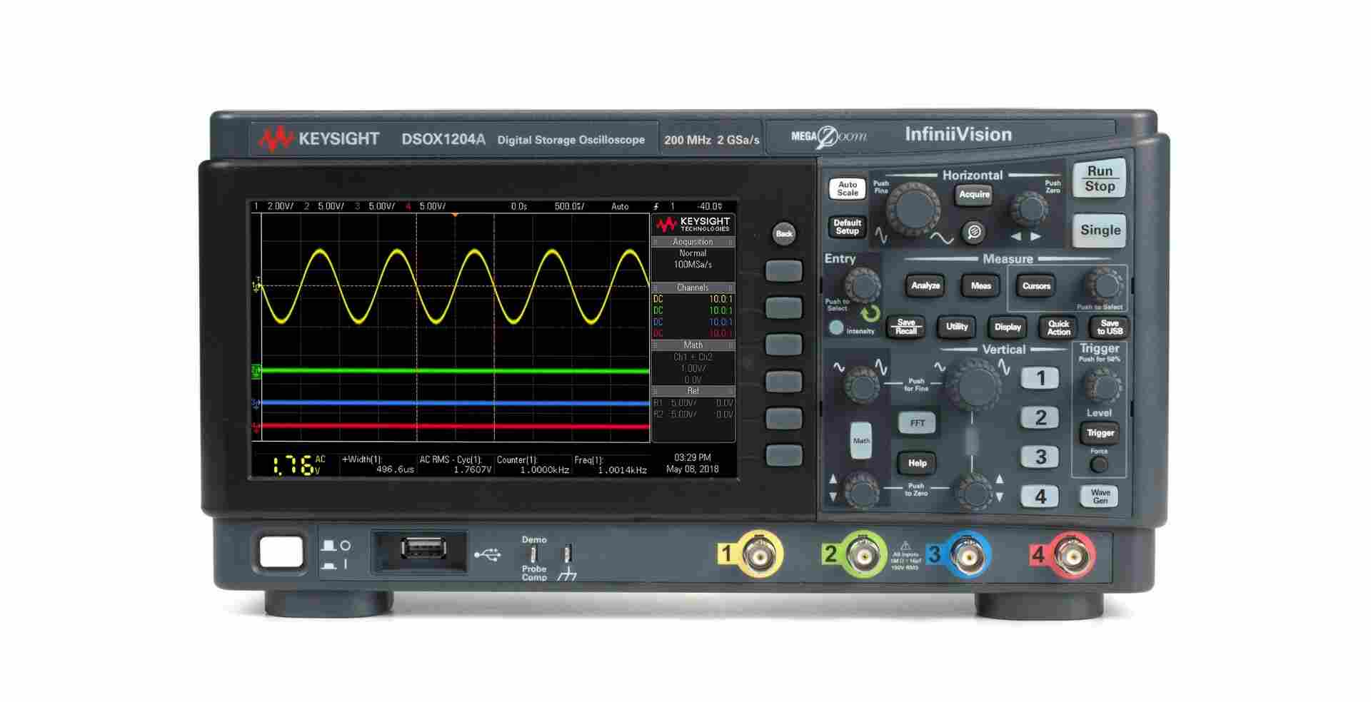 租售/维修keysight是德dsox1204a数字示波器