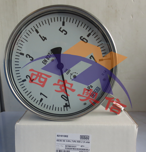 青岛威卡wika压力表 232.50.100不锈钢压力表233.50.100 充液耐震型