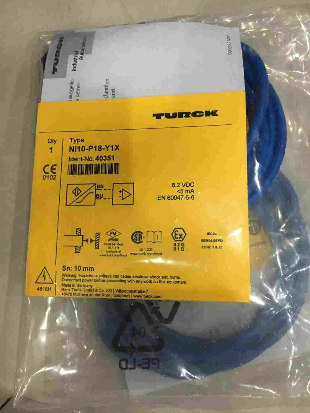 报turck流量传感器/流量计货号6870627