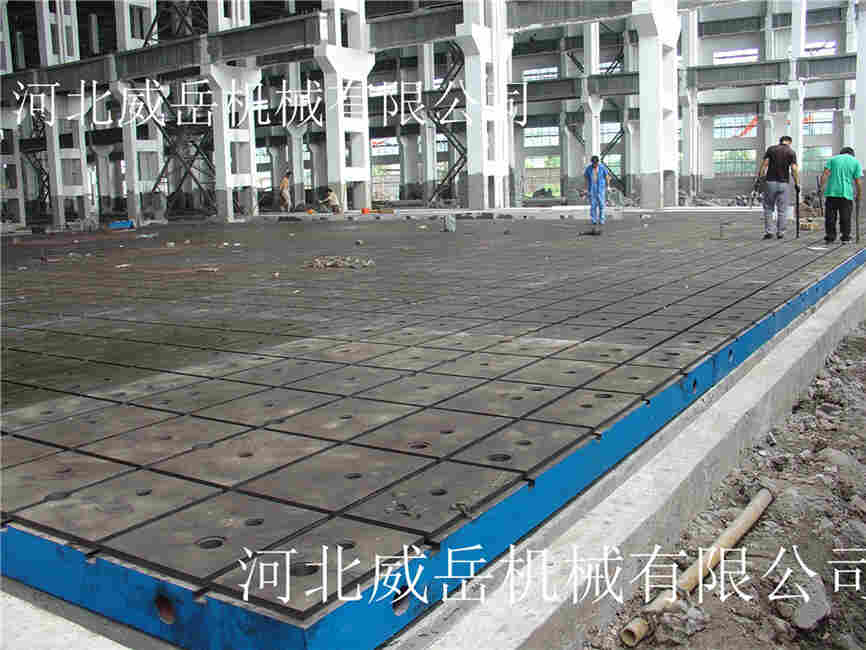 泊头威岳厂家铸铁装配平台现货供应，数量有限