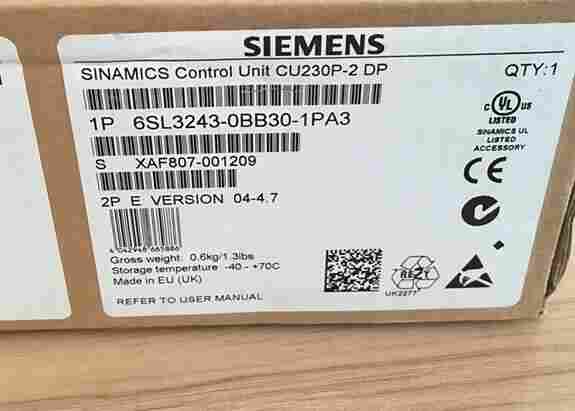 上海西门子6SL3210-1KE31-7UF1原装***现货G120变频器