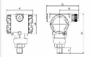 厂家直销生产扩散硅压力变送器，无锡智能压力变送器厂家