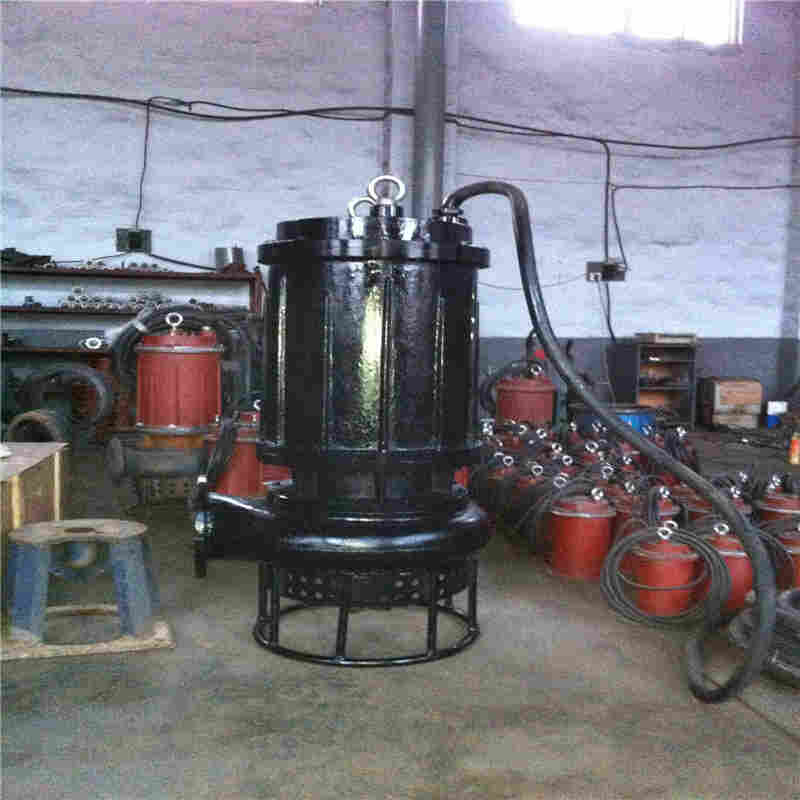 河道潜水绞吸式抽沙泵