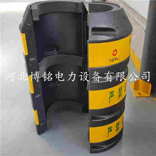 反光防撞桶  电线杆警示防护墩 电杆防撞墩