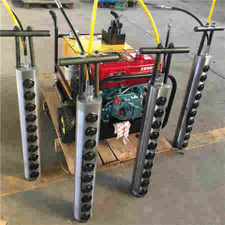 采石场用什么方法效率高 液压岩石分裂棒