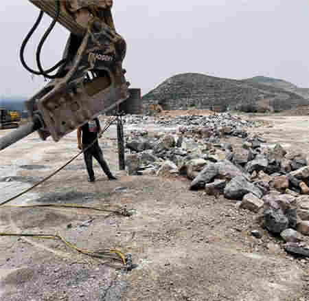 基坑岩石分解 液压劈裂棒 岩石分裂棒