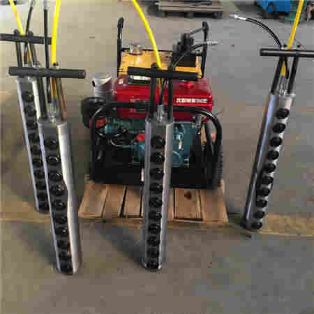 岩石静态爆破 液压岩石爆破机 岩石劈裂棒