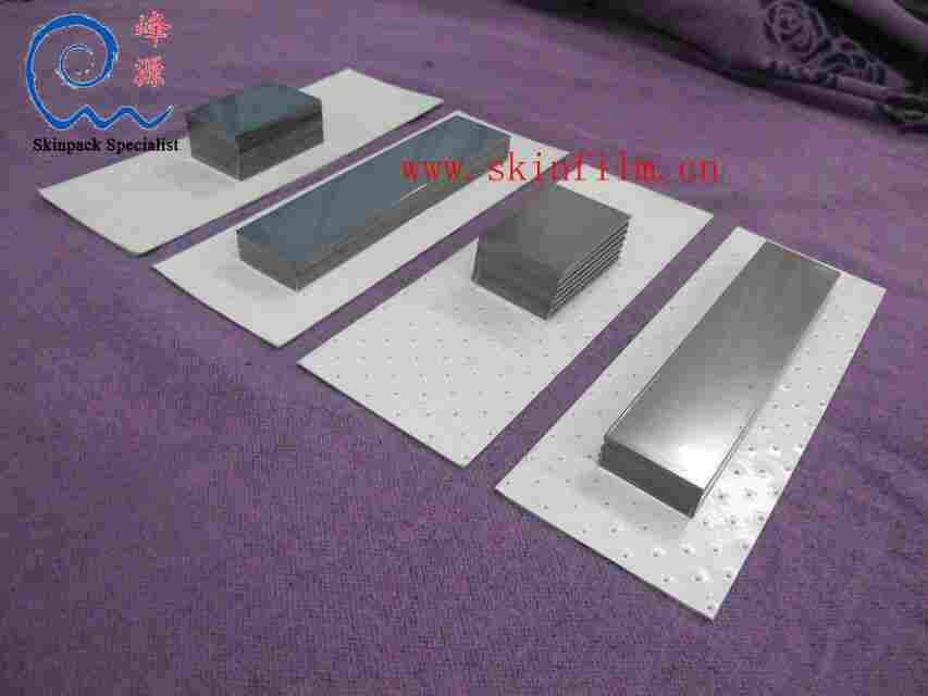  沙林纸卡（杜邦彩卡 透气纸板 贴体纸板）石墨贴体包装实例：