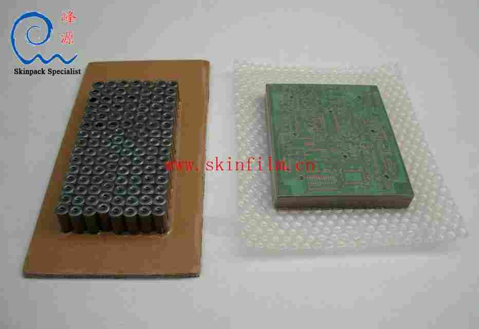 贴体膜电路板贴体包装实例：