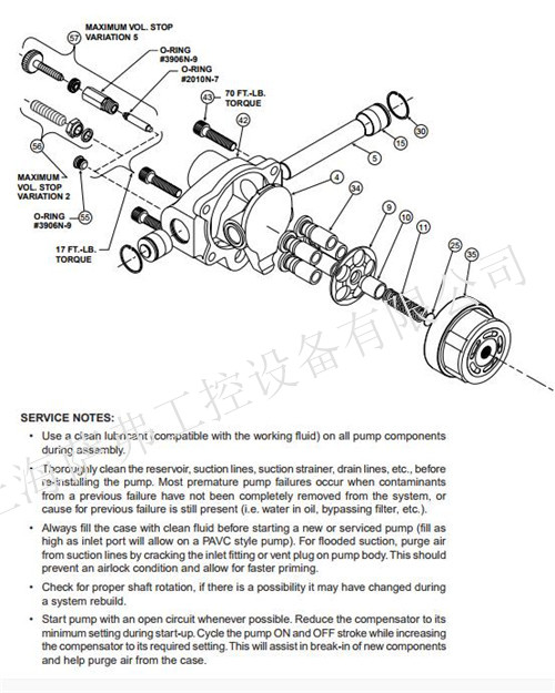 parker柱塞泵PV016R1K1T1NMMC產品說明書