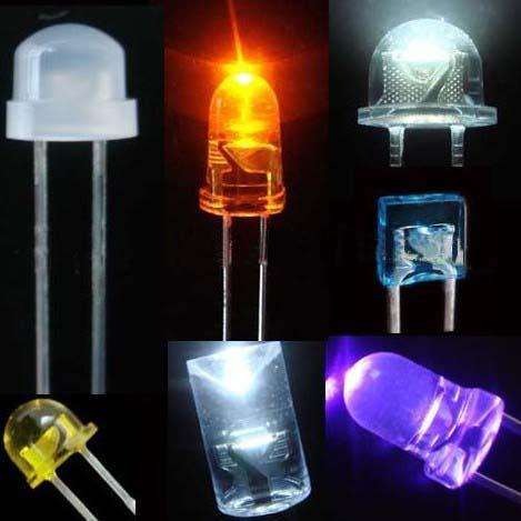 批发+定制五色大功率LED燈珠WRGBY	直插LED和贴片LED灯珠