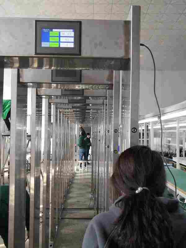 厂家直销LB-104门式测温仪红外人体测温仪