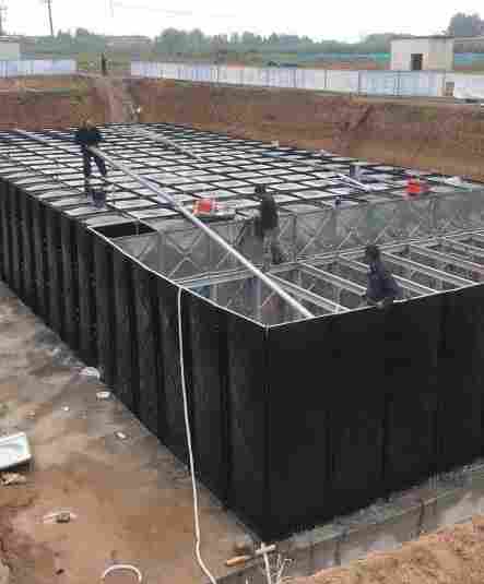 BDF无底板地埋增压箱泵一体化安装的几个重点尺寸