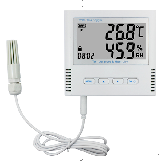 USB型溫濕度記錄儀溫濕度計