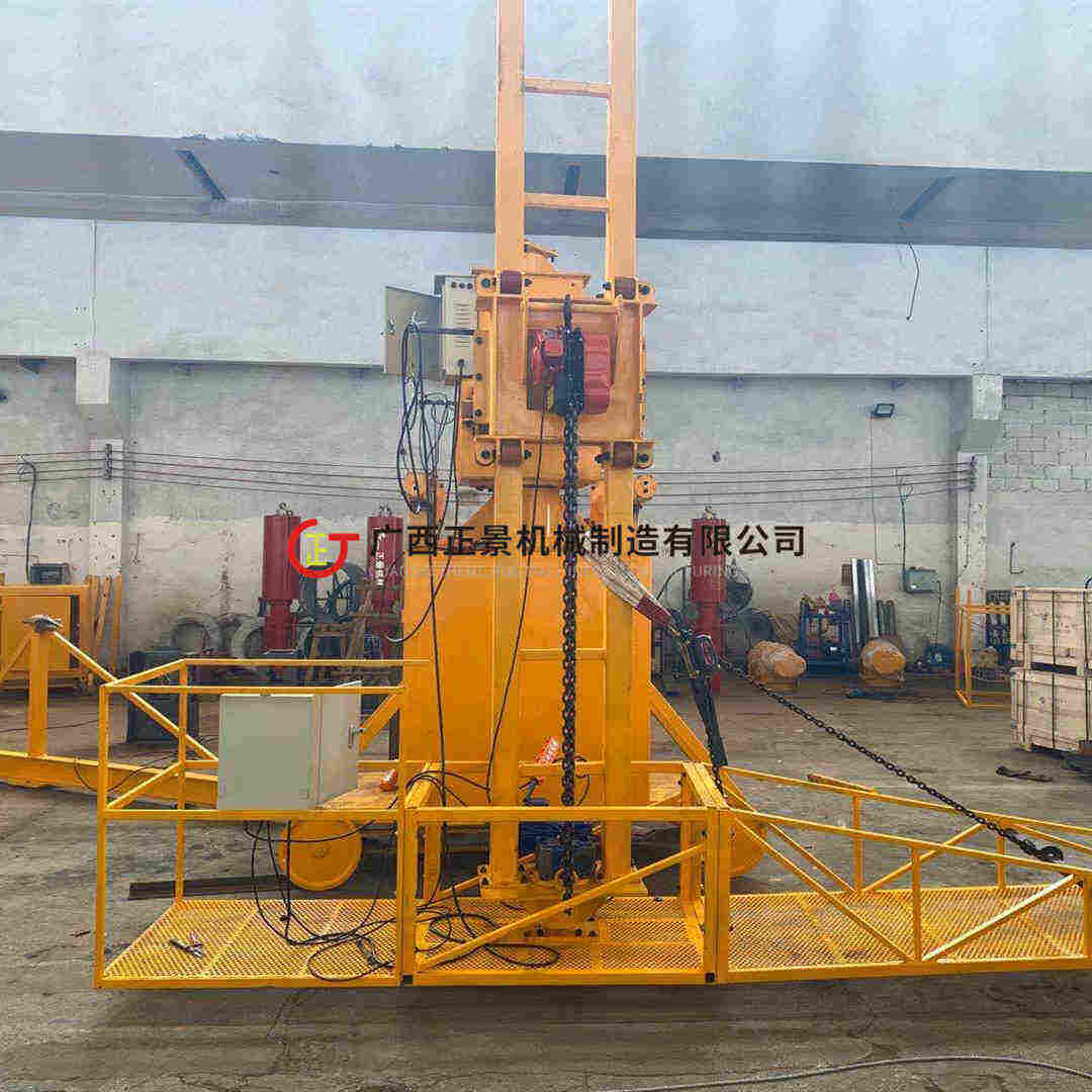 正景机械桥梁下水管安装设备