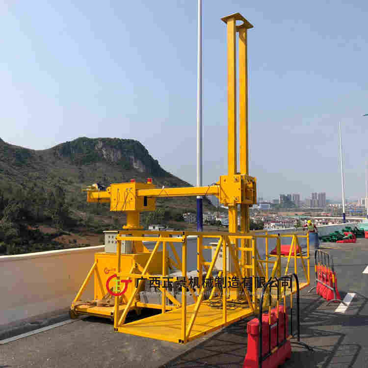 正景机械桥梁下水管安装设备