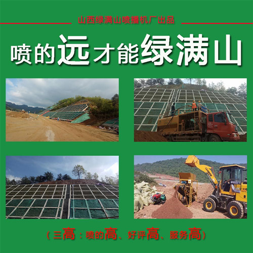 天津宁河县斜坡绿化喷播机出厂价格