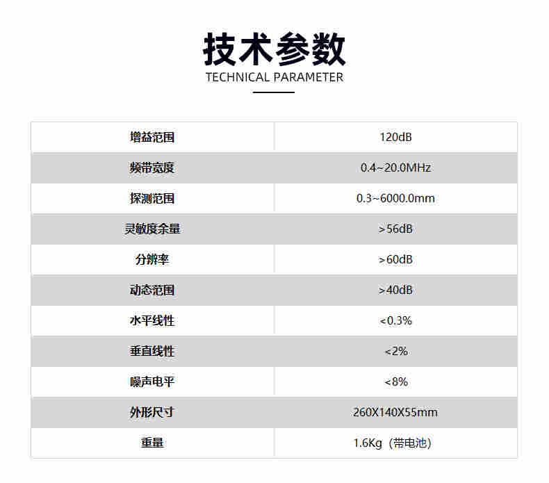金属管道超声波探伤仪