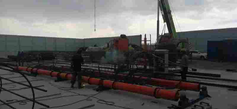 全自动钢筋笼绕筋机自动式滚笼机