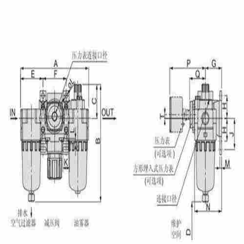 湘潭湘乡SMC三联件现货供应